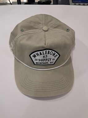 Men's Rope-Trim Baseball Cap in Khaki